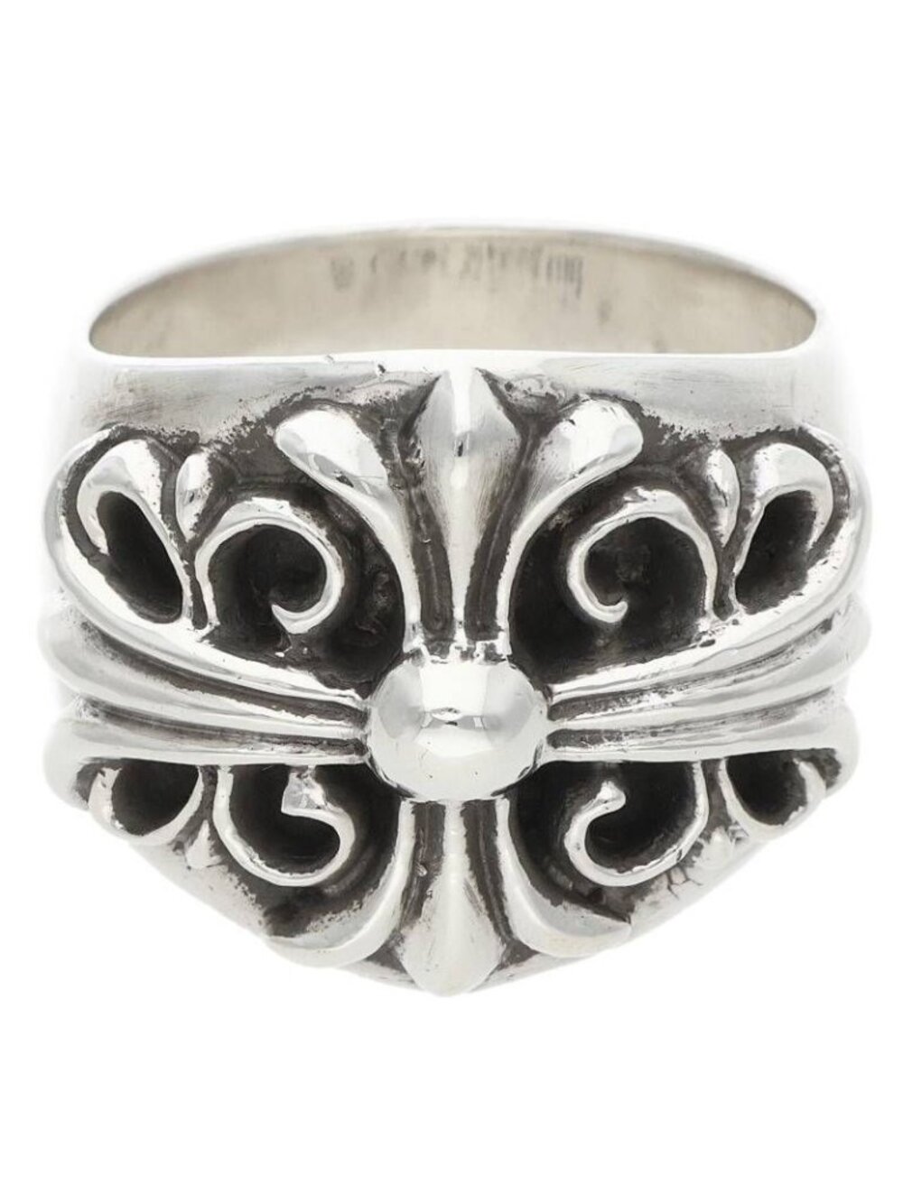 Chrome Hearts Keeper Silver Ring